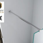 Graffic inloopdouche 1000 x 2000 x 10 mm nano safety glass folie helder glas/chroom - Afbeelding 3