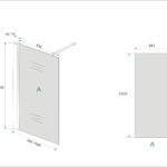 Comfort inloopdouche 1000 x 2000 x 10 mm nano rookglas/chroom - Afbeelding 3