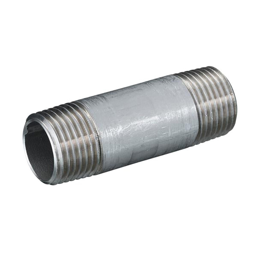 BUISNIPPEL 298 3/8X50MM GALVA