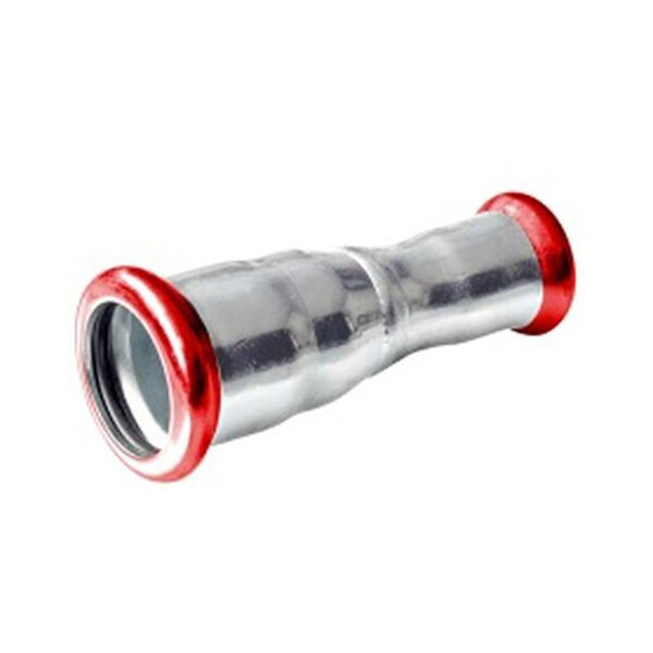 PRESS STAALVERZINKT 'M' RECHTE VERLOOPSOK 18 X 15 MM