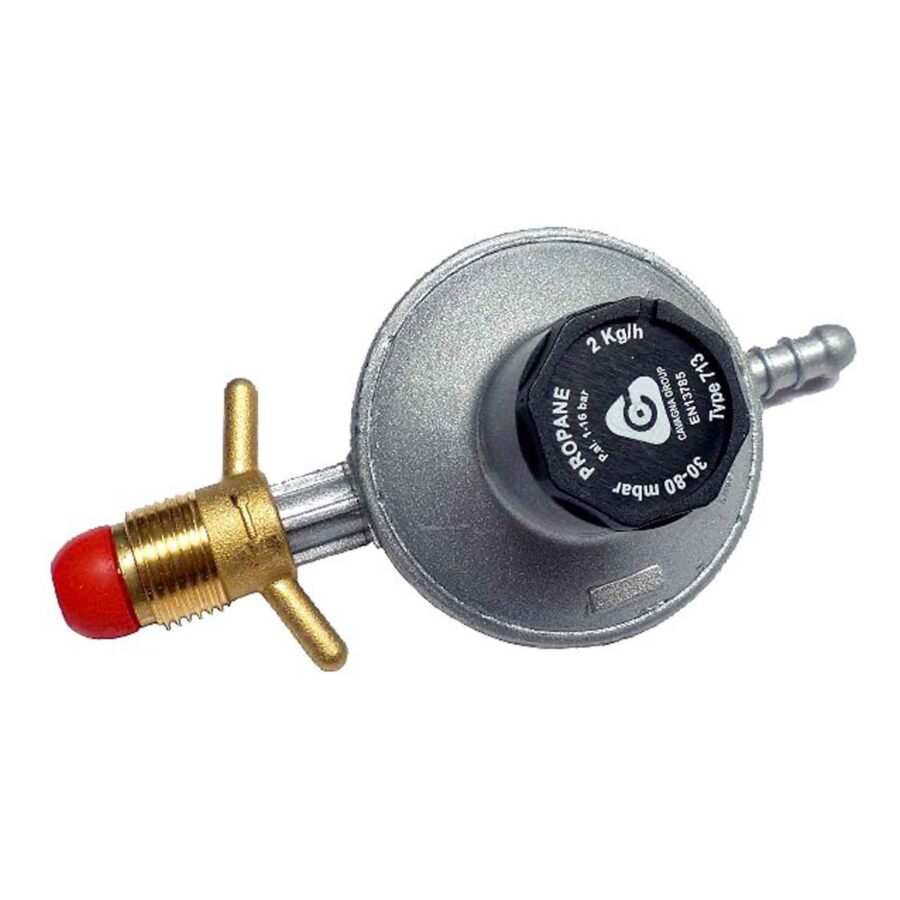 FLESREGELAAR 3080MBAR Q 2KG/U POLSLANG S5245