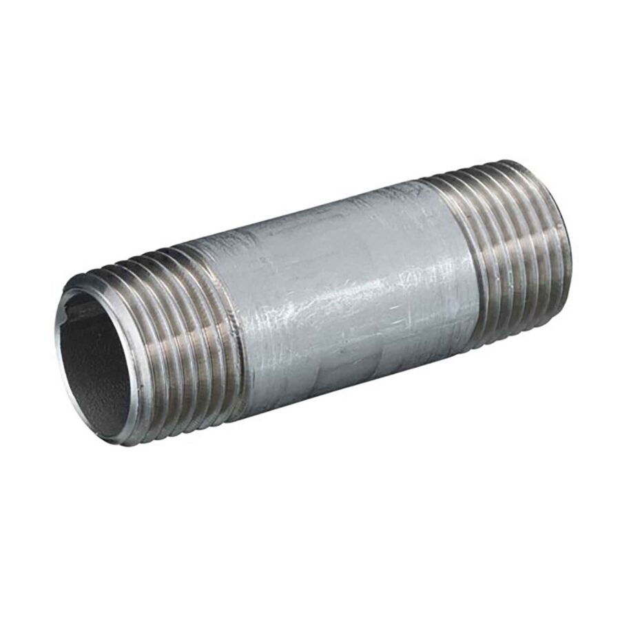 BUISNIPPEL 298 5/4X80MM GALVA