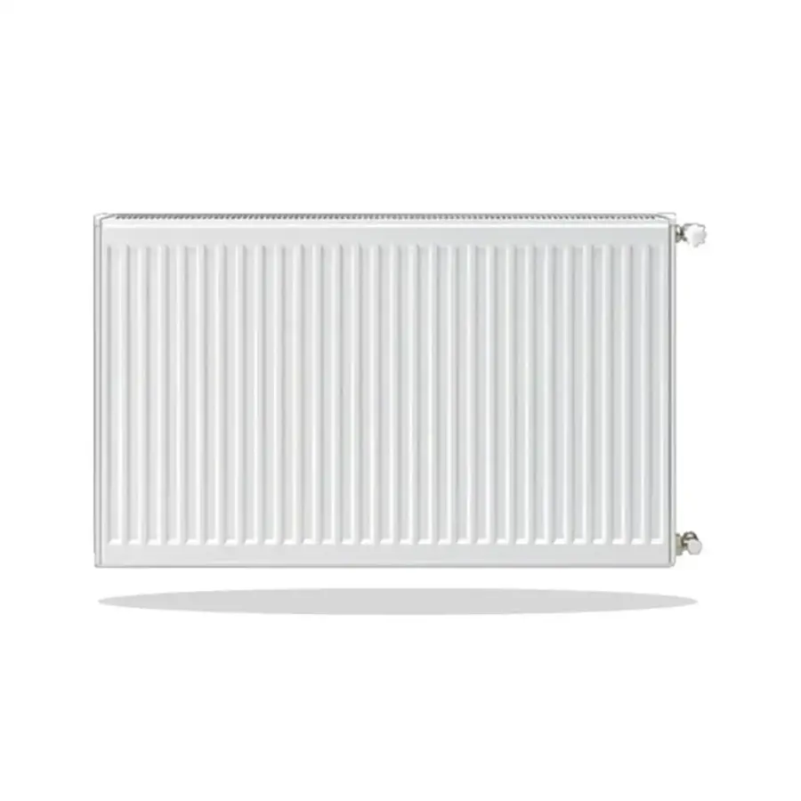 40 x 120 cm - 1368 Watt T21 | MAX 4 paneelradiator geribbelde voorzijde wit