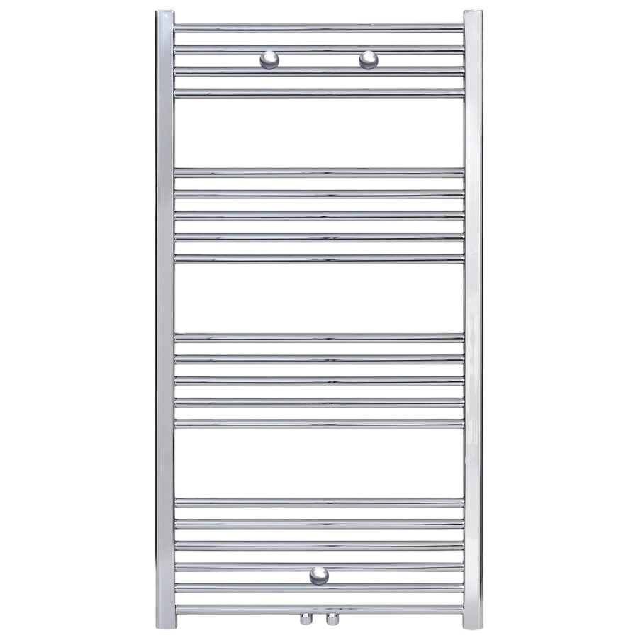 HANDDOEKRAD. MIDDEN AANSL.1200X600-CHROOM-BELRAD 431W
