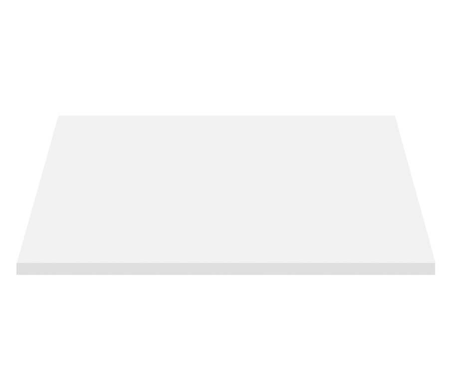 ALONI WASTAFELTABLET MDF (76.4X45.5X2.6 CM) - MAT WIT