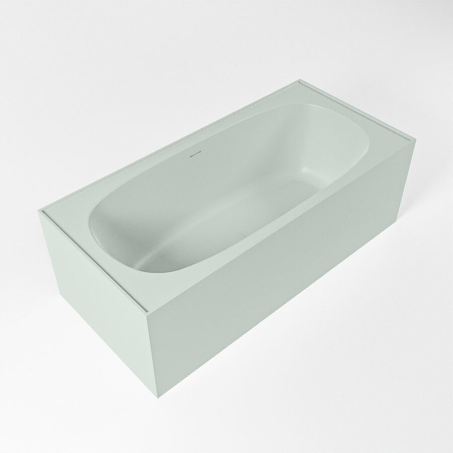 MONDIAZ FREEZE vrijstaand bad 180x85cm kleur Greey / Greey - Afbeelding 6