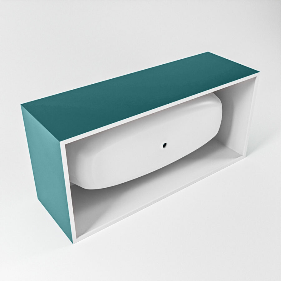 MONDIAZ FREEZE vrijstaand bad 180x85cm kleur Smag / Smag - Afbeelding 7