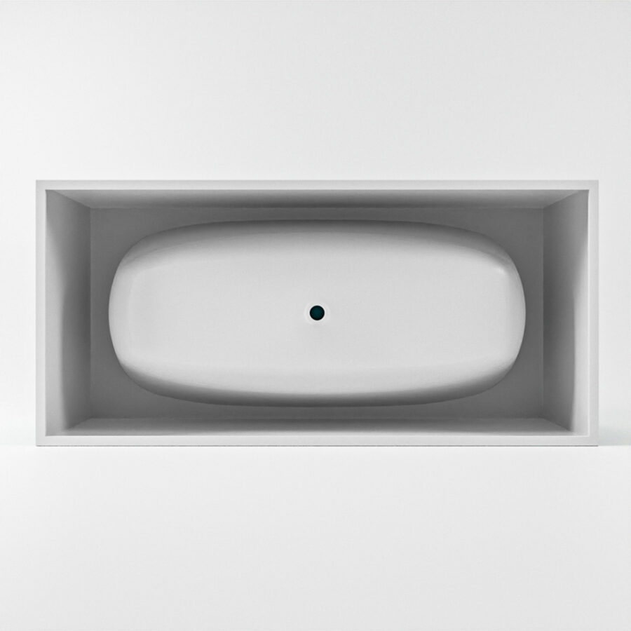 MONDIAZ FREEZE vrijstaand bad 180x85cm kleur Smag / Smag - Afbeelding 8