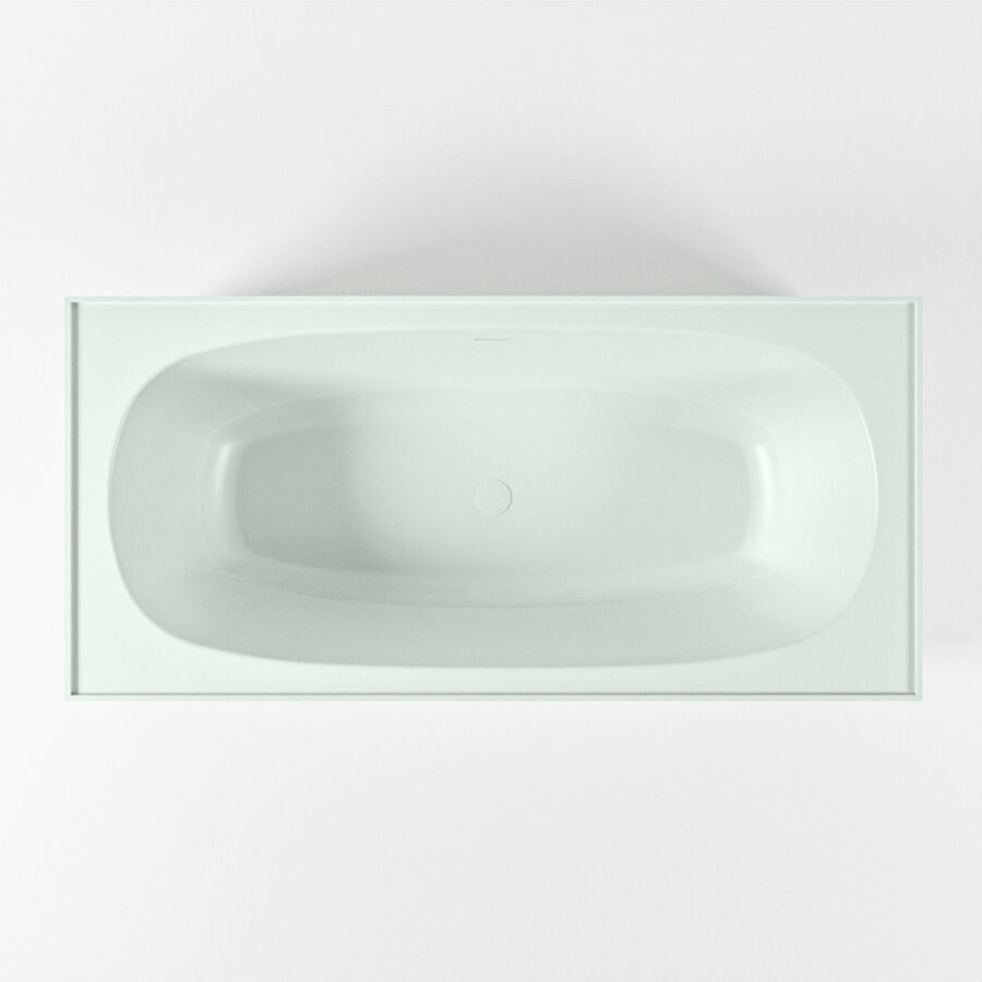 MONDIAZ FREEZE vrijstaand bad 180x85cm kleur Greey / Greey - Afbeelding 9
