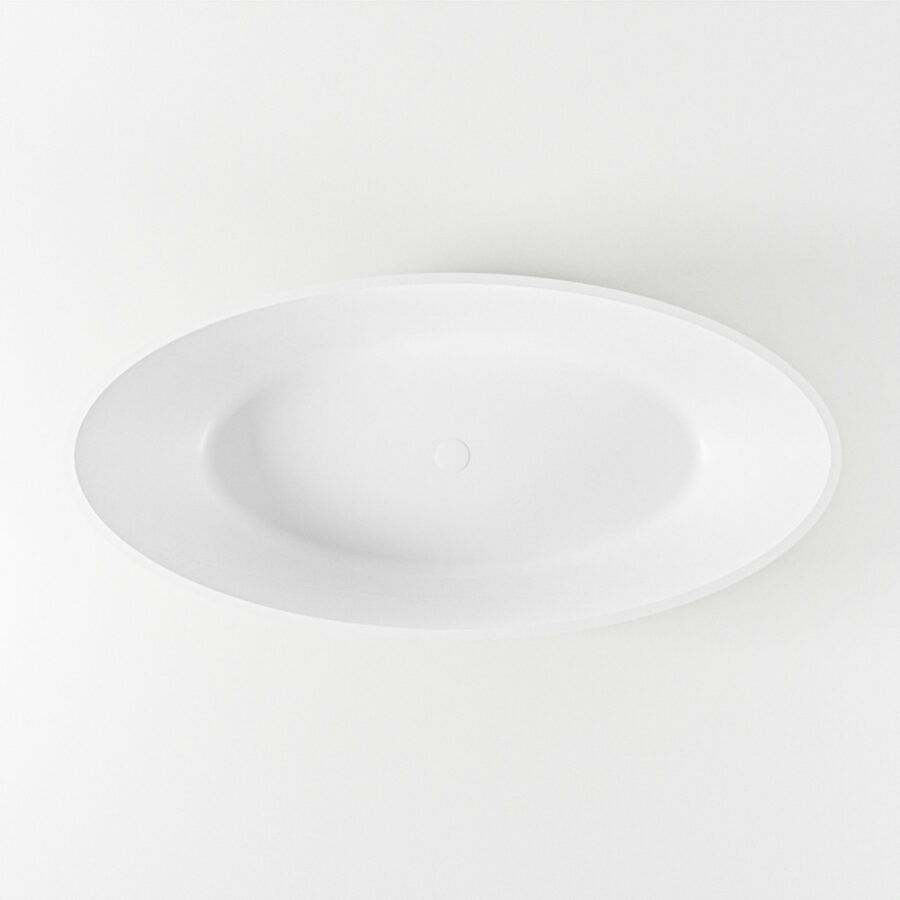 MONDIAZ HOLM vrijstaand bad 180x85cm kleur Army / Talc - Afbeelding 8