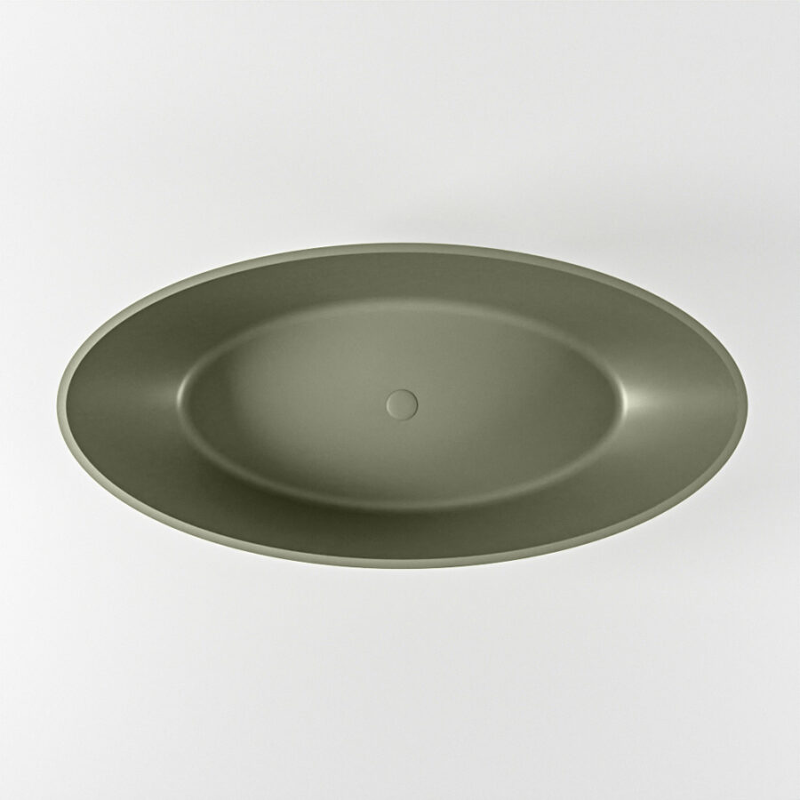 MONDIAZ HOLM vrijstaand bad 180x85cm kleur Army / Army - Afbeelding 8