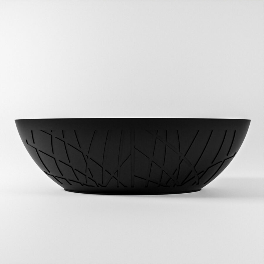 MONDIAZ HOLM vrijstaand bad 180x85cm kleur Urban / Talc - Afbeelding 9