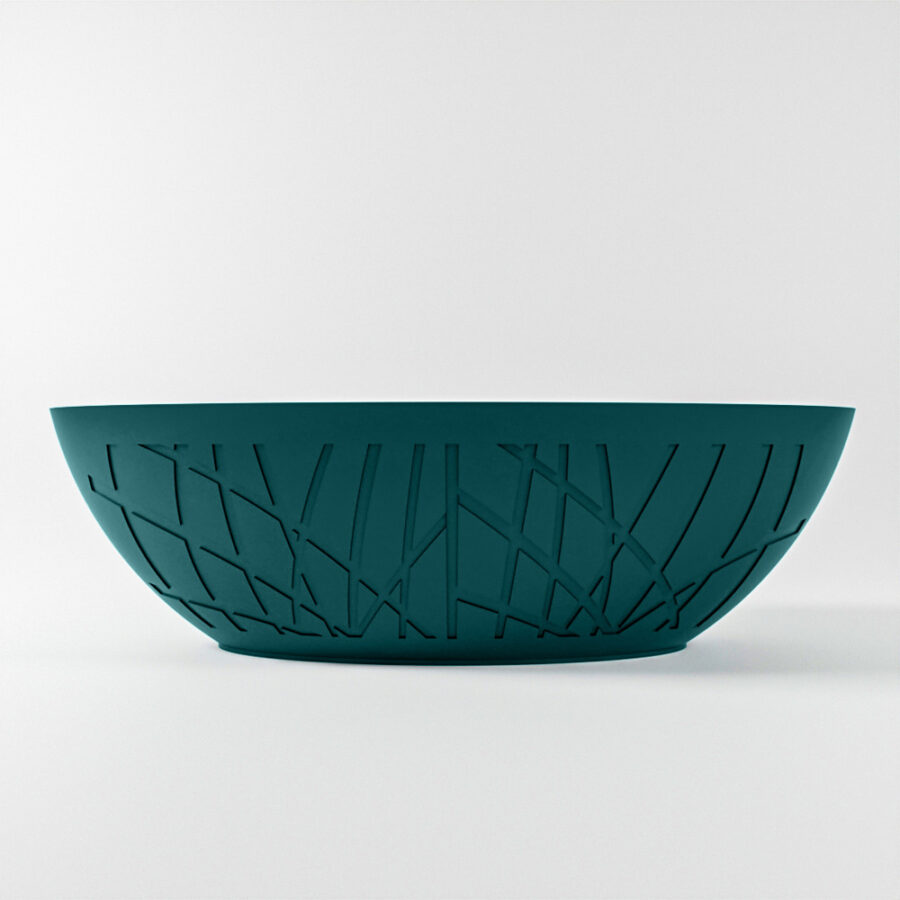 MONDIAZ HOLM vrijstaand bad 180x85cm kleur Smag / Talc - Afbeelding 9