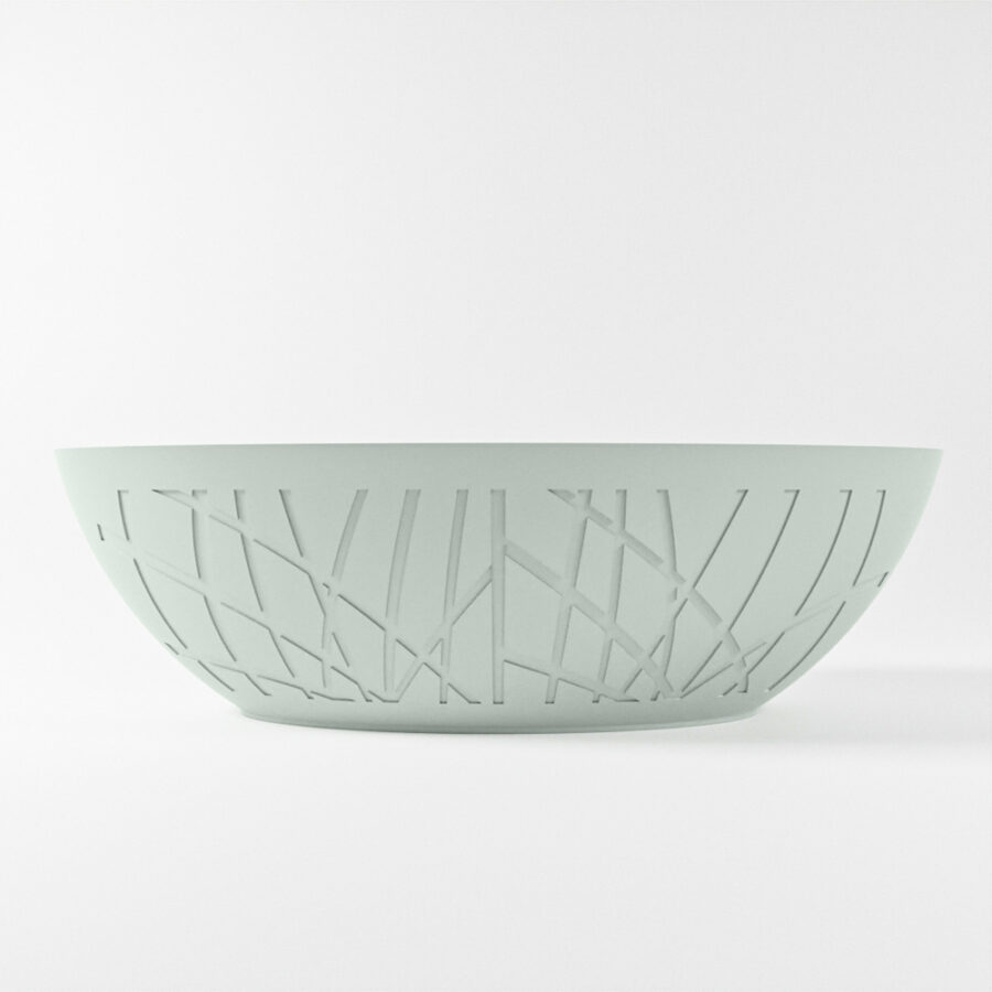 MONDIAZ HOLM vrijstaand bad 180x85cm kleur Greey / Greey - Afbeelding 9
