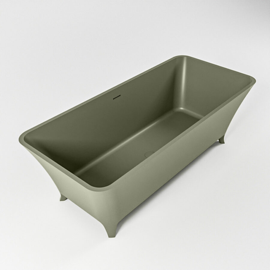 MONDIAZ LUNDY vrijstaand bad 170x75cm kleur Army / Army - Afbeelding 6
