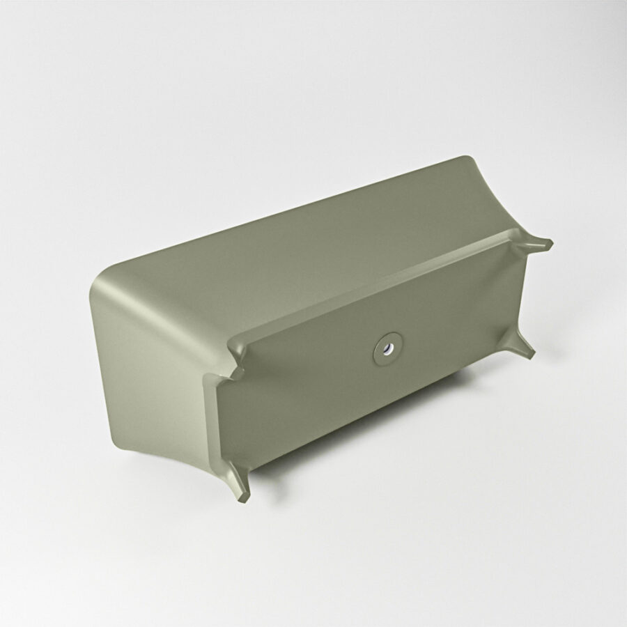MONDIAZ LUNDY vrijstaand bad 170x75cm kleur Army / Talc - Afbeelding 7