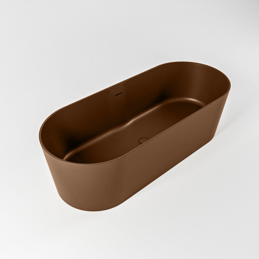 MONDIAZ NOBLE vrijstaand bad 180x75cm kleur Rust / Rust - Afbeelding 5