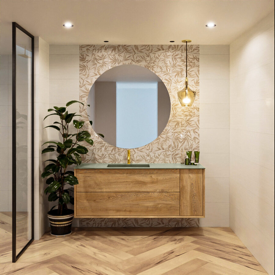 MONDIAZ ROCK vrijstaand bad 170x70cm kleur Clay / Clay - Afbeelding 6