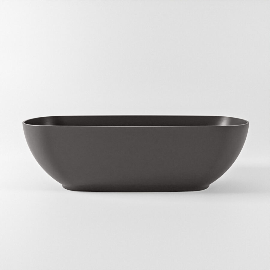 MONDIAZ ROCK vrijstaand bad 170x70cm kleur Dark Grey / Dark Grey - Afbeelding 11