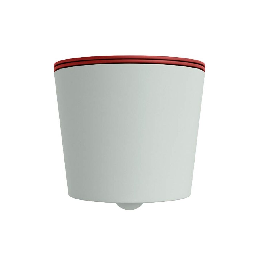 MONDIAZ LAVIE hangend toilet single fire rimless diepspoel Greey. Toiletzitting met quick-release & softclose Fire. - Afbeelding 7