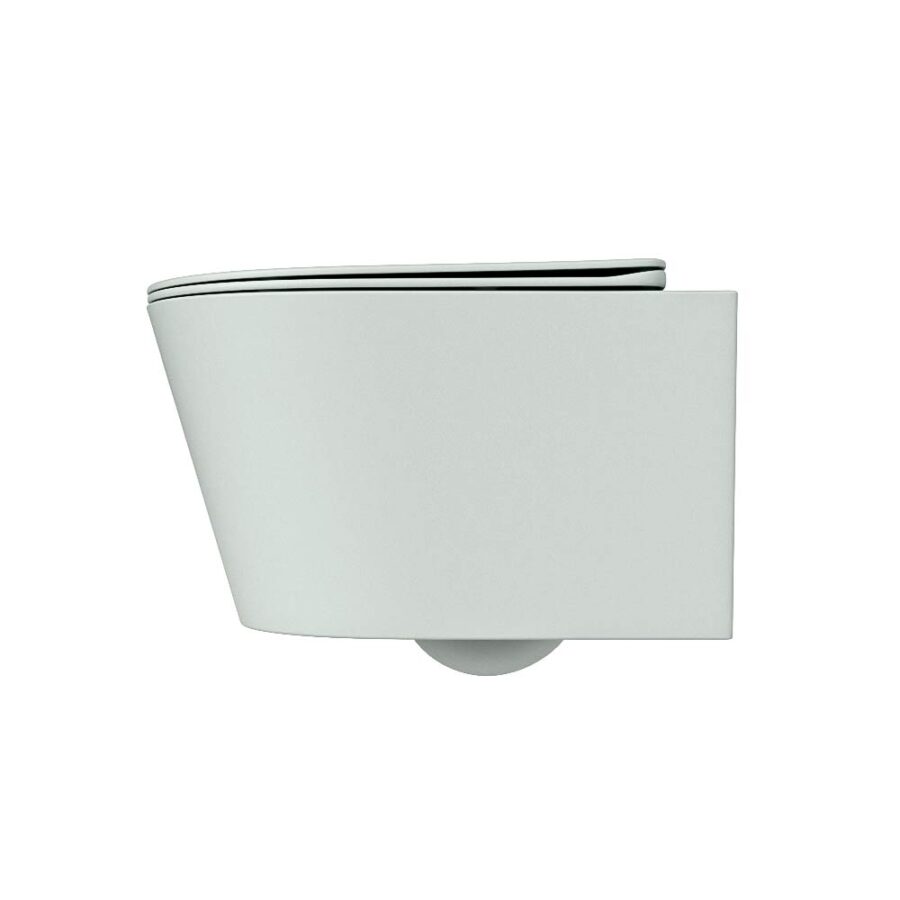 MONDIAZ LAVIE hangend toilet single fire rimless diepspoel Greey. Toiletzitting met quick-release & softclose Greey. - Afbeelding 8