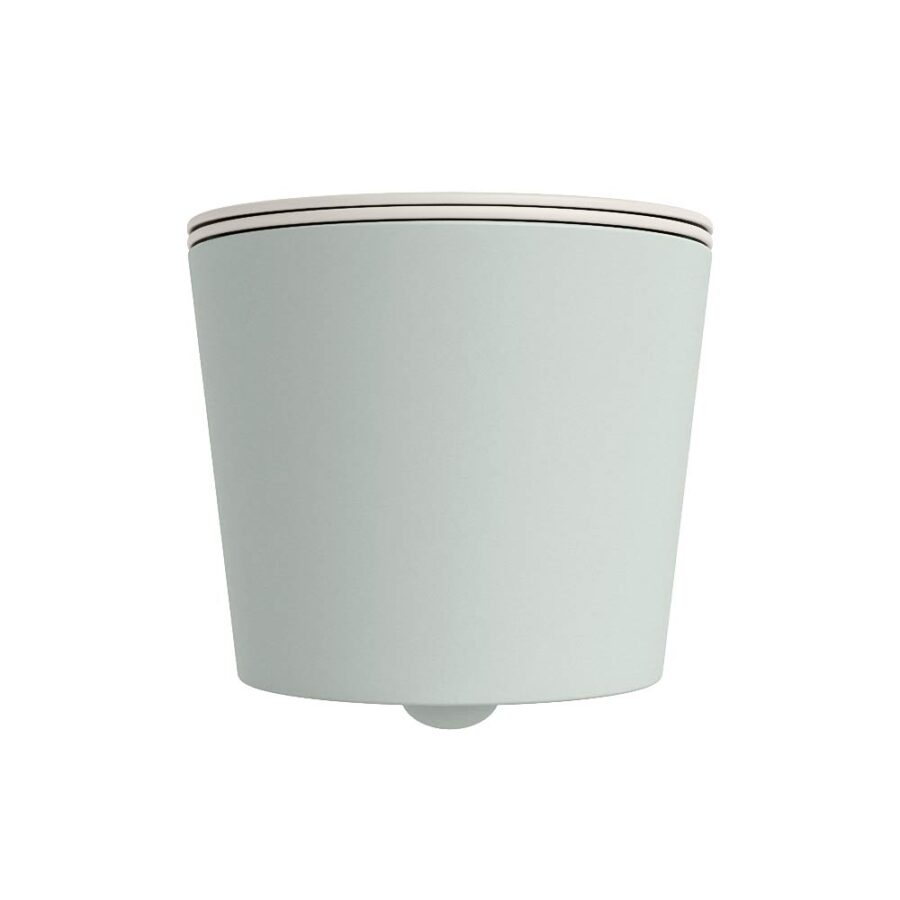 MONDIAZ LAVIE hangend toilet single fire rimless diepspoel Greey. Toiletzitting met quick-release & softclose Linen. - Afbeelding 7