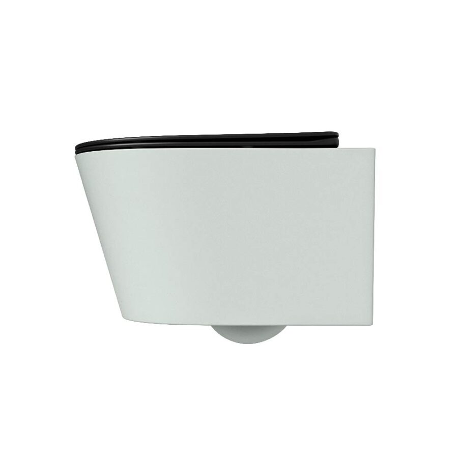 MONDIAZ LAVIE hangend toilet single fire rimless diepspoel Greey. Toiletzitting met quick-release & softclose Urban. - Afbeelding 8