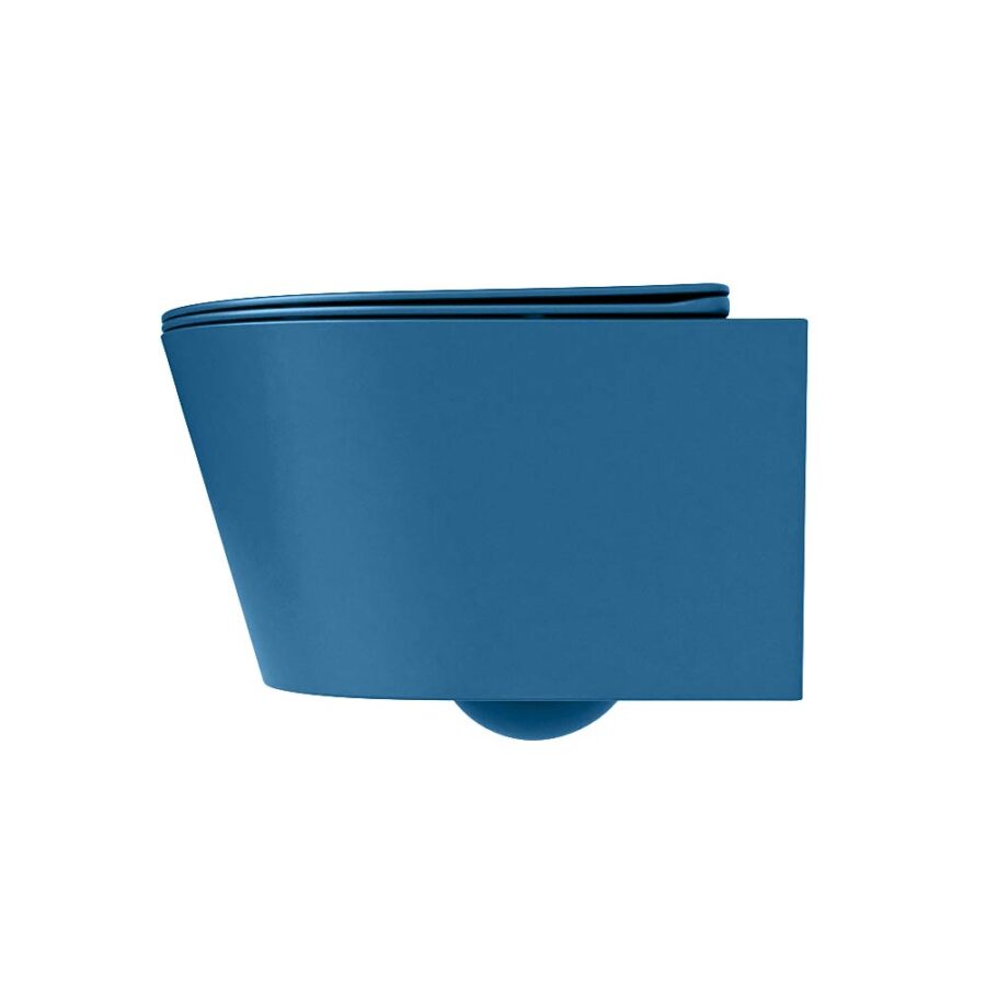 MONDIAZ LAVIE hangend toilet single fire rimless diepspoel Jeans. Toiletzitting met quick-release & softclose Jeans. - Afbeelding 8