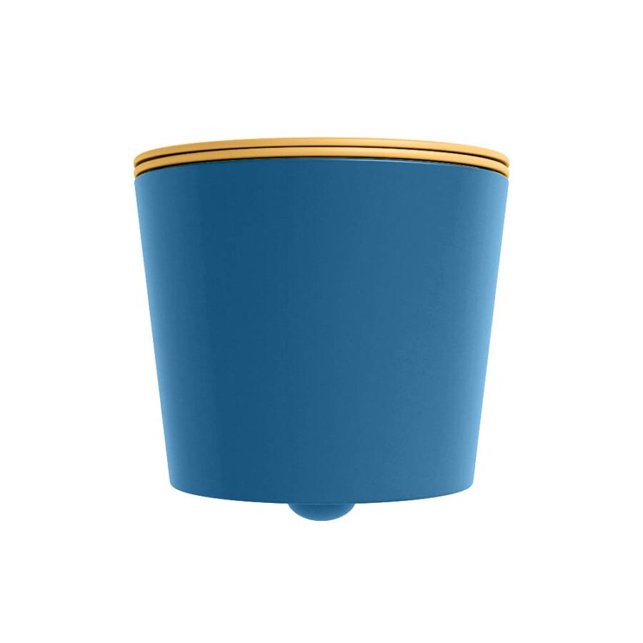 MONDIAZ LAVIE hangend toilet single fire rimless diepspoel Jeans. Toiletzitting met quick-release & softclose Ocher. - Afbeelding 7