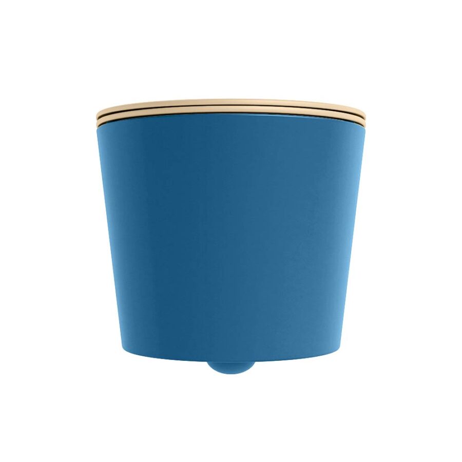MONDIAZ LAVIE hangend toilet single fire rimless diepspoel Jeans. Toiletzitting met quick-release & softclose Sand. - Afbeelding 7