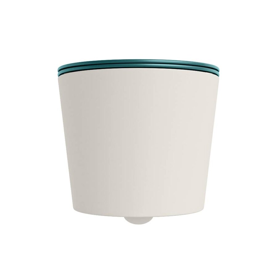 MONDIAZ LAVIE hangend toilet single fire rimless diepspoel Linen. Toiletzitting met quick-release & softclose Smag. - Afbeelding 7