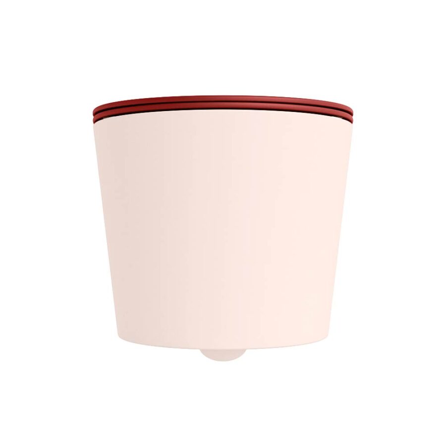 MONDIAZ LAVIE hangend toilet single fire rimless diepspoel Rosee. Toiletzitting met quick-release & softclose Fire. - Afbeelding 7