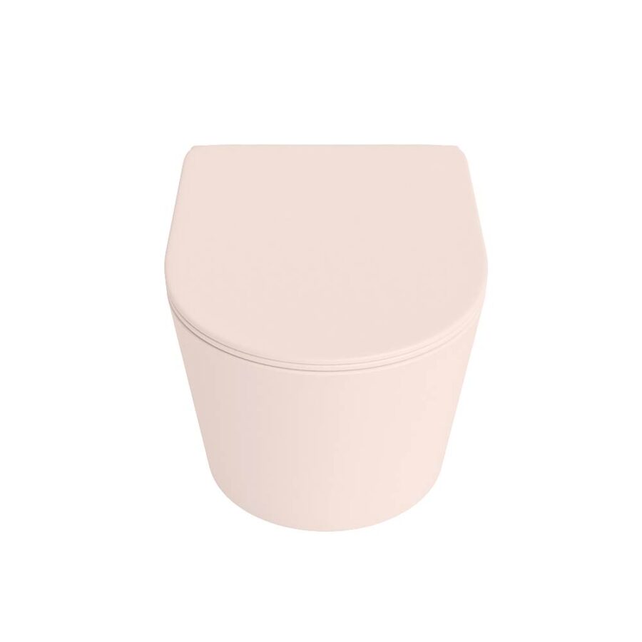 MONDIAZ LAVIE hangend toilet single fire rimless diepspoel Rosee. Toiletzitting met quick-release & softclose Rosee. - Afbeelding 6