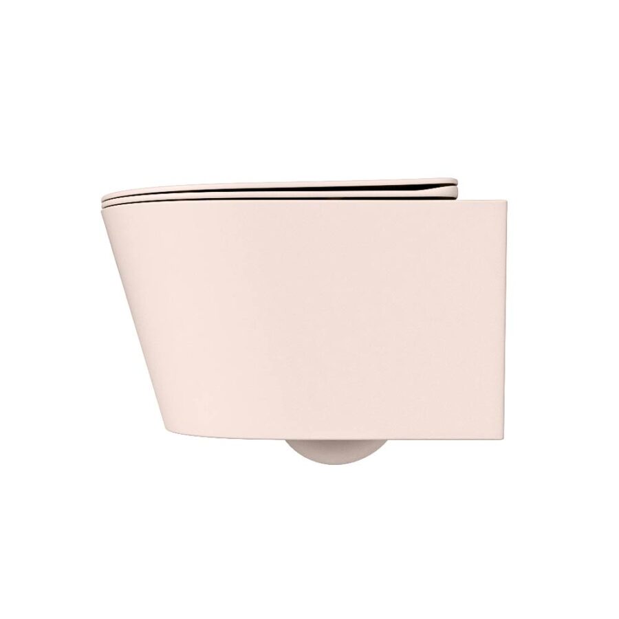 MONDIAZ LAVIE hangend toilet single fire rimless diepspoel Rosee. Toiletzitting met quick-release & softclose Rosee. - Afbeelding 8
