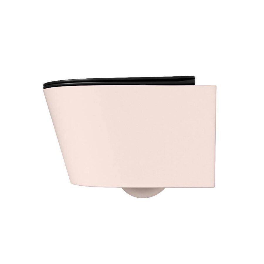MONDIAZ LAVIE hangend toilet single fire rimless diepspoel Rosee. Toiletzitting met quick-release & softclose Urban. - Afbeelding 8