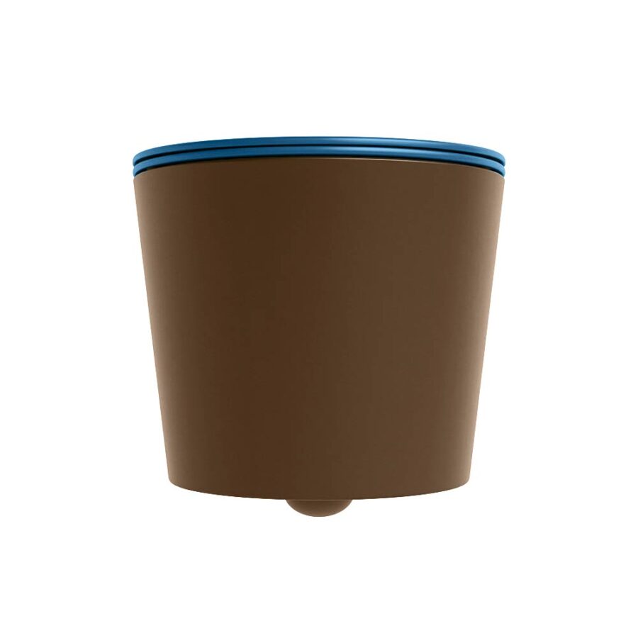 MONDIAZ LAVIE hangend toilet single fire rimless diepspoel Rust. Toiletzitting met quick-release & softclose Jeans. - Afbeelding 7