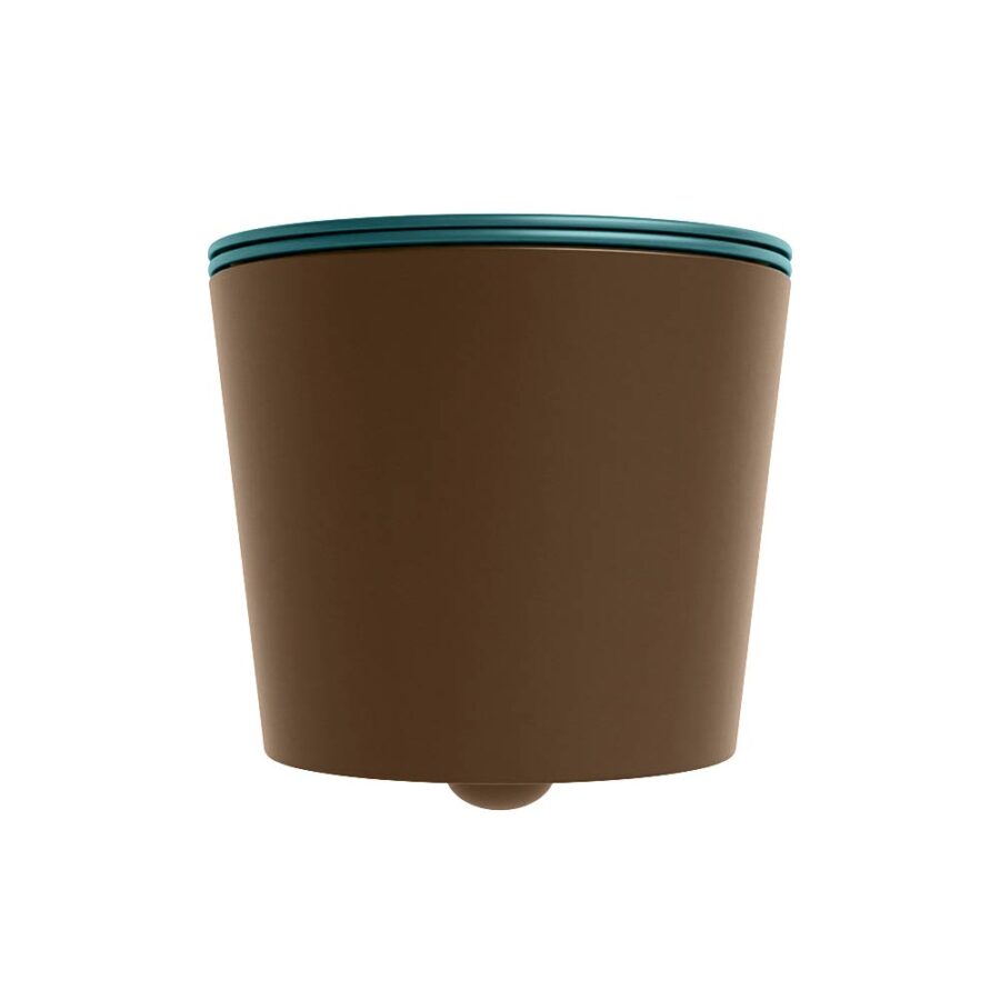MONDIAZ LAVIE hangend toilet single fire rimless diepspoel Rust. Toiletzitting met quick-release & softclose Smag. - Afbeelding 7