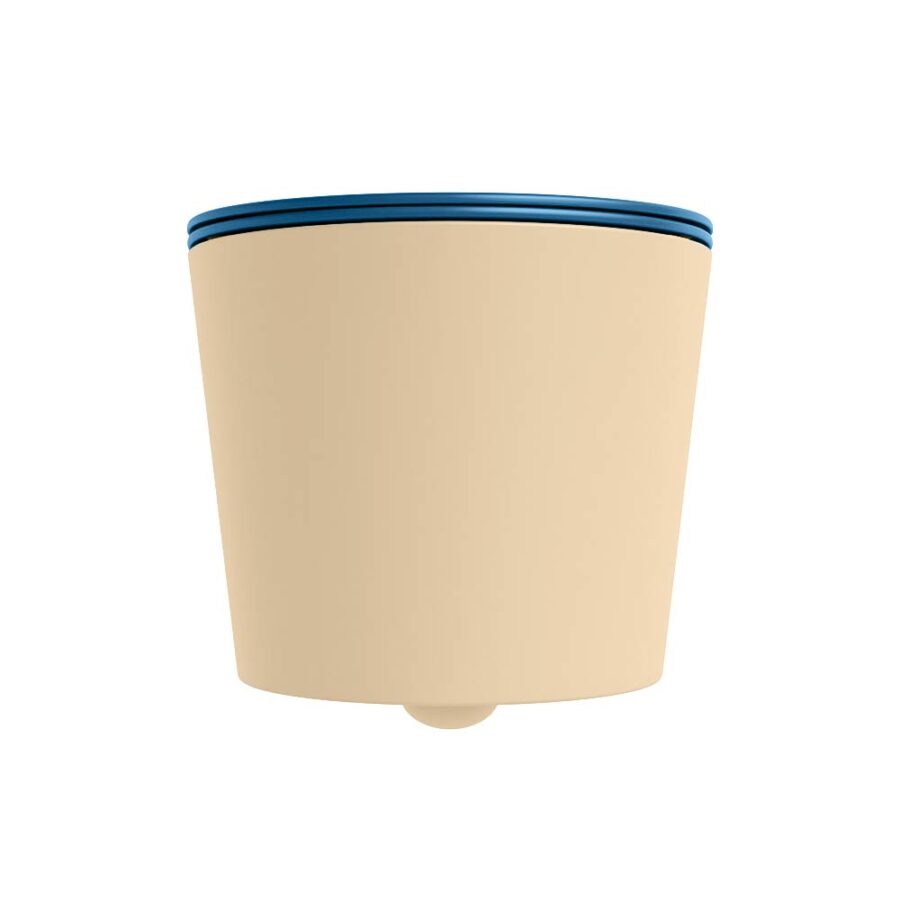 MONDIAZ LAVIE hangend toilet single fire rimless diepspoel Sand. Toiletzitting met quick-release & softclose Jeans. - Afbeelding 7