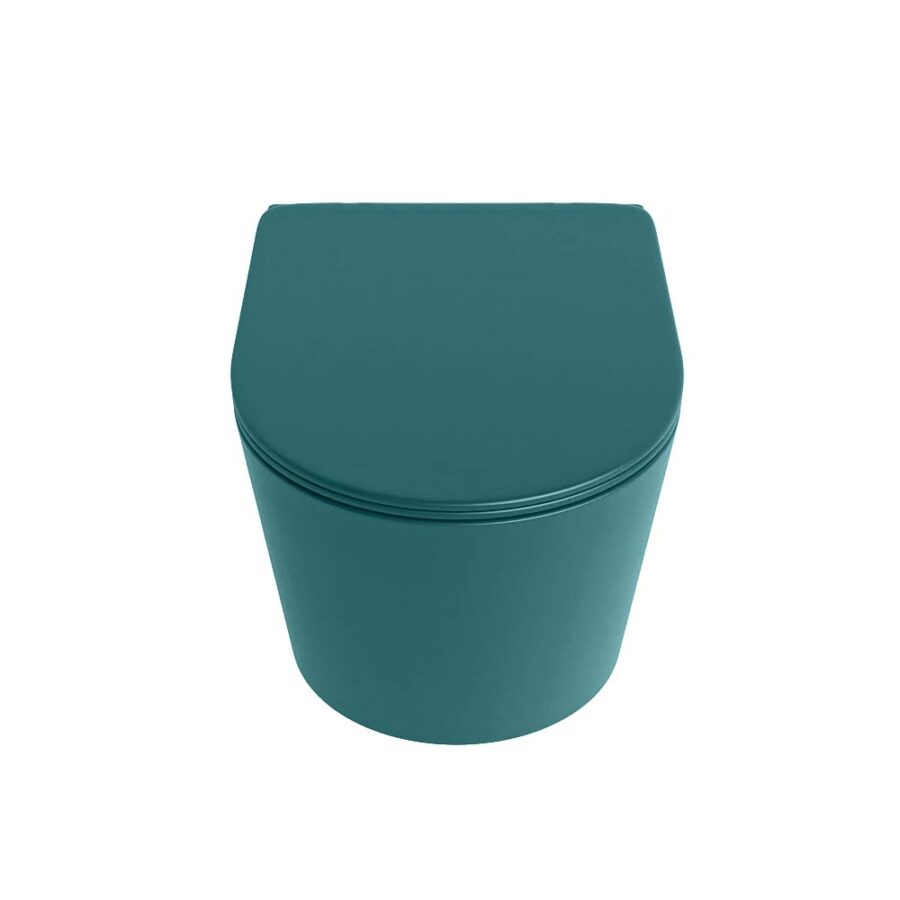 MONDIAZ LAVIE hangend toilet single fire rimless diepspoel Smag. Toiletzitting met quick-release & softclose Smag. - Afbeelding 6
