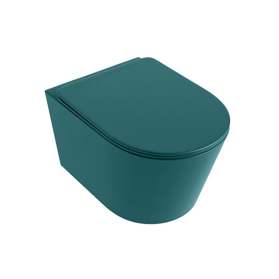 MONDIAZ LAVIE hangend toilet single fire rimless diepspoel Smag. Toiletzitting met quick-release & softclose Smag. - Afbeelding 5