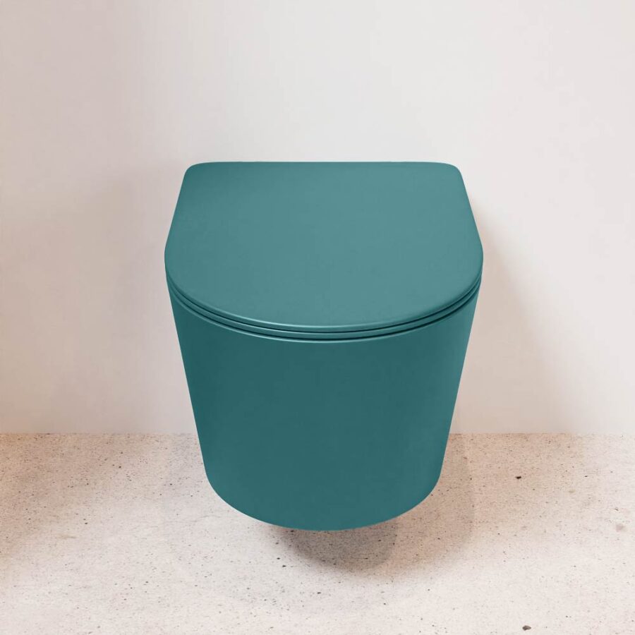 MONDIAZ LAVIE hangend toilet single fire rimless diepspoel Smag. Toiletzitting met quick-release & softclose Smag. - Afbeelding 2