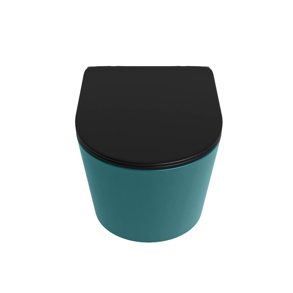 MONDIAZ LAVIE hangend toilet single fire rimless diepspoel Smag. Toiletzitting met quick-release & softclose Urban. - Afbeelding 6