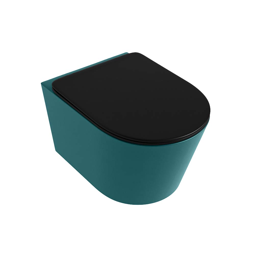 MONDIAZ LAVIE hangend toilet single fire rimless diepspoel Smag. Toiletzitting met quick-release & softclose Urban. - Afbeelding 5