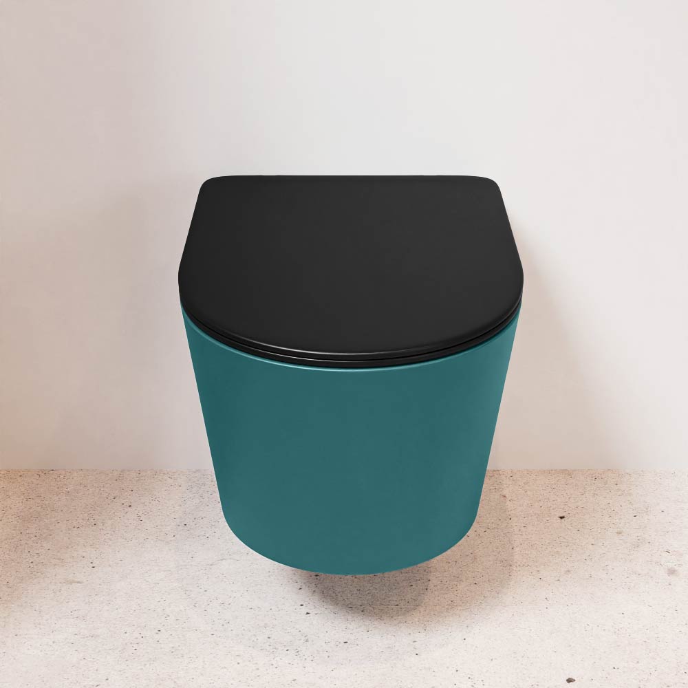 MONDIAZ LAVIE hangend toilet single fire rimless diepspoel Smag. Toiletzitting met quick-release & softclose Urban. - Afbeelding 2