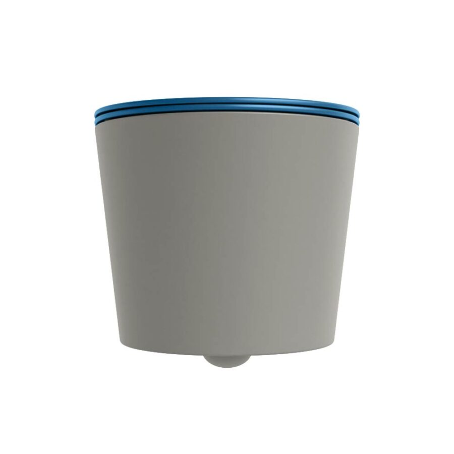 MONDIAZ LAVIE hangend toilet single fire rimless diepspoel Smoke. Toiletzitting met quick-release & softclose Jeans. - Afbeelding 7