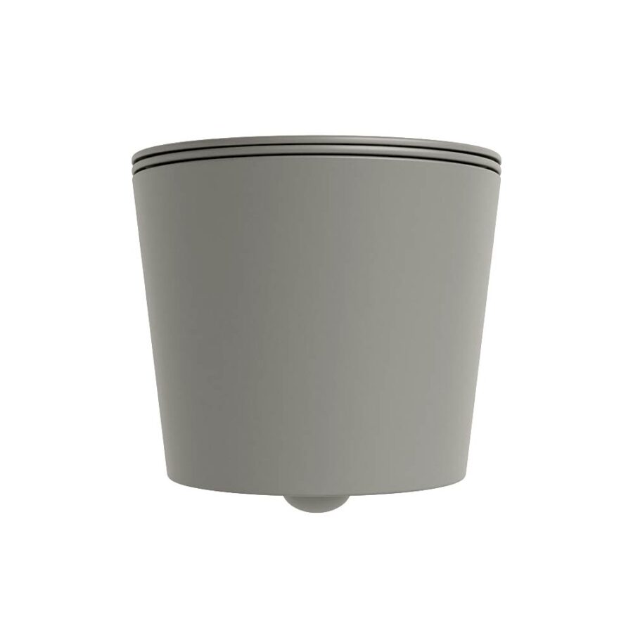 MONDIAZ LAVIE hangend toilet single fire rimless diepspoel Smoke. Toiletzitting met quick-release & softclose Smoke. - Afbeelding 7