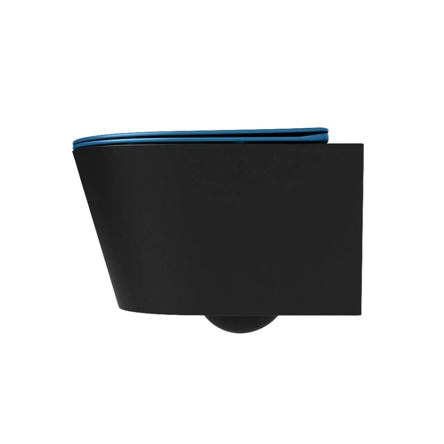 MONDIAZ LAVIE hangend toilet single fire rimless diepspoel Urban. Toiletzitting met quick-release & softclose Jeans. - Afbeelding 8