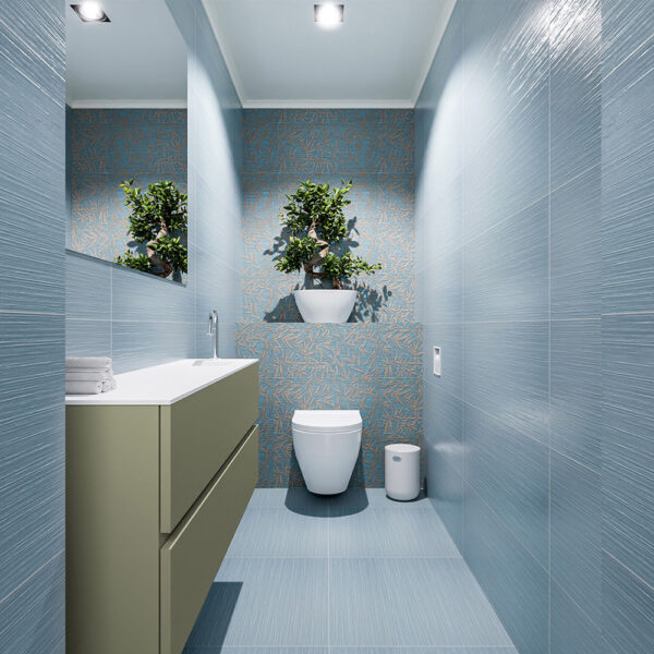 MONDIAZ ADA 120cm toiletmeubel army. LEX wastafel talc positie rechts. Met 1 kraangat