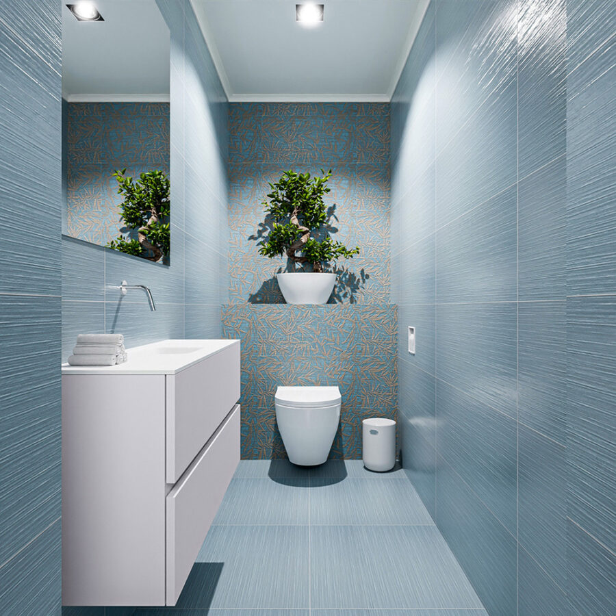MONDIAZ ADA 100cm toiletmeubel cale. LEX wastafel talc positie midden. Zonder kraangat