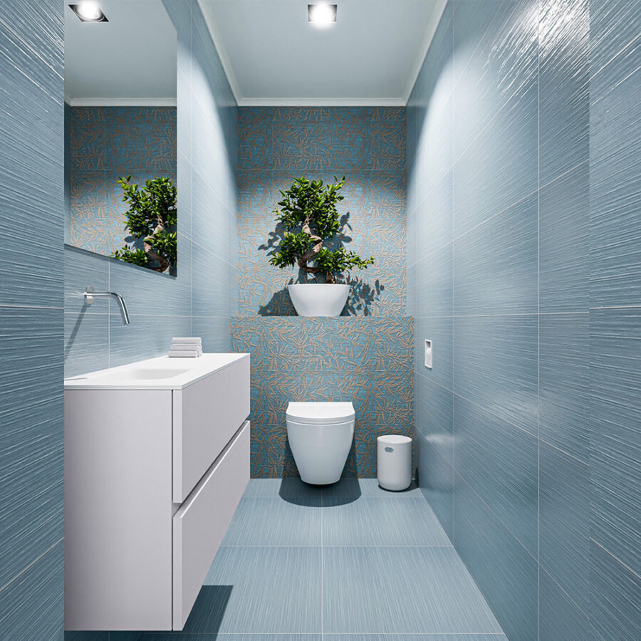 MONDIAZ ADA 100cm toiletmeubel cale. LEX wastafel talc positie links. Zonder kraangat